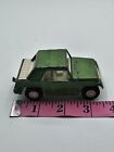 Vintage 1970 Tootsietoy Jeepster Car Retro Jeep Green Metal Made in USA Diecast