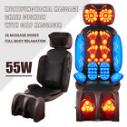 Massage Chair Cushion Massage Pad Mat Massager Shiatsu Car Seat Back Heat Home
