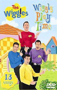 The Wiggles - Wiggly Playtime (DVD, 2005, With Bonus CD) Hit Ent Good 65 Mins