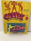 % 1986 MATTEL CUTIE ACTION FIGURE  ON ORIGINAL CARD  Unpunched-vintage Toys