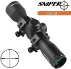 Sniper compact  4X32 Compact Scope 223/ 308/ Crossbow Scope /w Rings