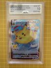 (US SELLER)2021 Pokémon Celebrations Flying Pikachu VMAX Full Art 007/025 AGS 10