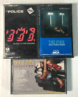 3 Cassette Tape New Wave Post Punk LOT- The Police Ghost Machine, The Fixx, Cars