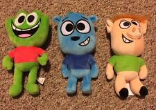 HOBBY KIDS ADVENTURES  Set Of 3 PLUSH TOY - HOBBY Frog & 2 Others