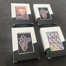 (Lot of 4) Las Vegas Playing Cards, 4 New Packs, Lantern Press, Vintage Vegas
