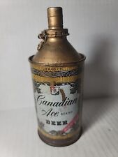 1950s Canadian Ace Brand Beer Cone TOP Can Chicago ILL Extra Pale lighter