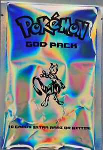 Pokemon God Pack Trading Cards