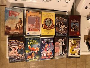 Betamax Tape Lot of 11 Movies ~ Original Classics! Rare Beta Tapes, NOT VHS