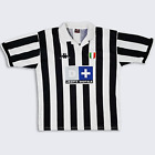 Juventus Vintage 90s Kappa Soccer Jersey - Black & White - Liberta Digitale