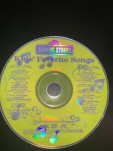 CD Sesame Street Kids Favorite Songs (CD, 1997, Sony Wonder) No Case