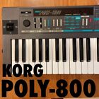 Korg Poly-800 Synthesizer Operation Check No Problems        M
