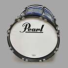 New ListingPEARL Championship 16” Marching Bass Drum Blue and Silver (New)