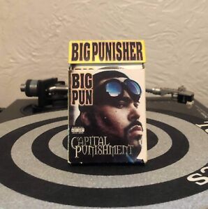 Big Pun Capital Punishment OG 1998 Cassette Tape Punisher 90s Rap Hip Hop