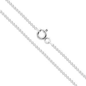 Sterling Silver Ball Bead Chain Necklace 