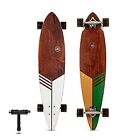 40 inch Kicktail Cruiser Longboard Skateboard, Pintail Classic
