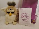 Vintage 1998 Furby White and Tan With Box