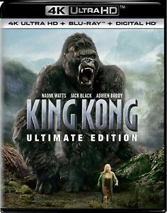 King Kong 4K UHD Blu-ray Naomi Watts NEW
