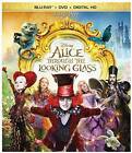 Alice Through the Looking Glass (BD + DVD + Digital HD) [Blu-ray] - VERY GOOD