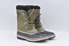 Men's Sorel 1964 Pac Nylon Cold Weather Boot in SAge Green/Dark Moss Size 10