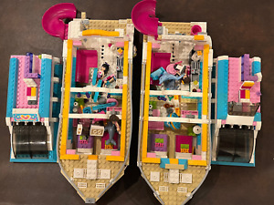 LEGO FRIENDS Dolphin Cruiser 41015 TWO Cruise Ships Boats Must SEE!