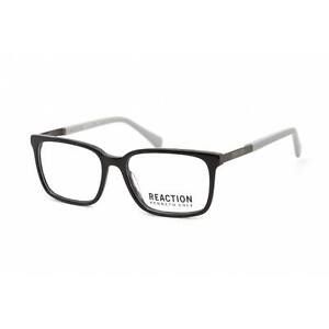 Kenneth Cole Reaction Men's Eyeglasses Clear Lens Shiny Black Frame KC0825 001