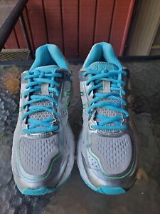 ASICS Gel-Kayano 22 Women's Running Shoes Size 9 Gray Blue T597Q