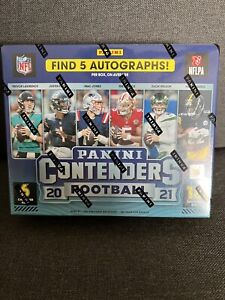 2021 PANINI CONTENDERS NFL FOOTBALL FOTL HOBBY BOX  FIRST OFF THE LINE