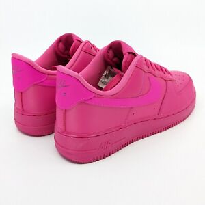 Nike Air Force 1 '07 Low Retro Fireberry Pink Womens Size 8.5 New DD8959-600