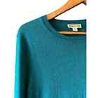 Whistles | Teal Annie Sparkle Tight Knit Sweater | Size 10