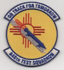 USAF Patch 846th TEST SQ, Holloman AFB, N.M. 3.5