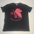 Vintage Neon Genesis Evangelion NERV T-shirt Large Gainax Project EVA Anime