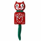 Christmas Gift Kit-Cat Klock kat clock (Scarlet Red & Green ) FREE US SHIPPING
