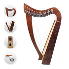 19 Strings Rosewood harp with free set of strings, tuning key and carrying bag