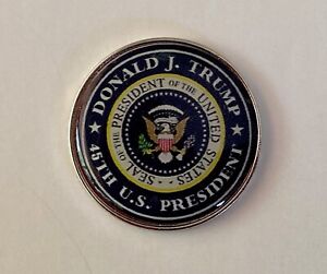 President Donald J. Trump - PRESIDENTIAL SEAL - Golf Ball Marker