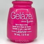 Brand New Gelaze by China Glaze Gel Nail Polish - Rich & Famous - Full Size