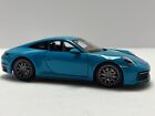 Welly 1:24 2020 Porsche 911 Carrera 4S Alloy Sports Car Model Diecast Blue