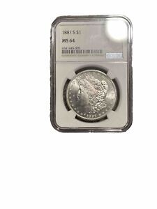 New Listing1881 S Morgan Silver Dollar MS 64