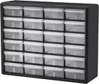 24 Drawer Plastic Parts Storage Hardware and Craft Cabinet Small Organizer Bins