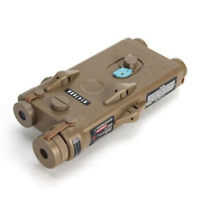 AN/PEQ-2 Battery Case Tactical Airsoft Red Laser Version PEQ16  Battery Box