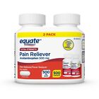 Equate Extra Strength Acetaminophen Caplets, 500 mg, 500 Count, 2 Pack