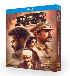 India Movie RRR Blu-ray English Subtitle Boxed Free Region