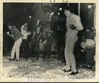 1966 Press Photo Tulane University Pi Kappa Alpha Fraternity's snow party
