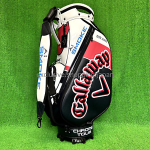 Callaway Golf Tour Cart Bag Ai SMOKE 9.5 x 47in 4.7kg White / Navy / Red 2024