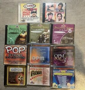 Karaoke VCD LOT!! Most are SEALED!! Philippines - Free Shipping