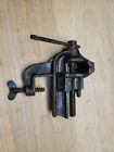 Vintage Small Mini Anvil Shaped Bench Clamp Vise 2 1/8” Jaw