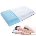 Gel Memory Foam Pillows, All Sizes Cooling Pillows, Washable Cover, Breathable