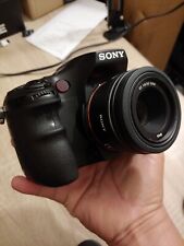 Sony a77 with DT 50mm f1.8 lens