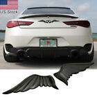 Pair 3D Metal Angel Wing Emblem Car Styling Motorcycle Accessories Badge Sticker