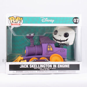 Funko Pop Trains Disney Jack Skellington n Engine #07 Nightmare Before Christmas