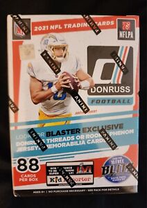 2021 Panini Donruss NFL Football Blaster Box with 88 Trading Cards -Herbert